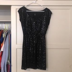Simple black JCREW dress